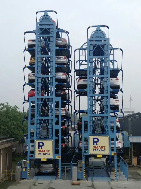 SMART PARKING installation, China