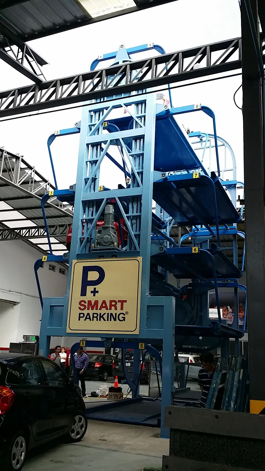 SMART PARKING installation, Quito