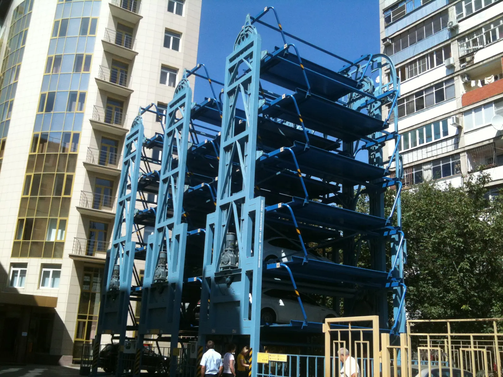 SMART PARKING installation, Krasnodar