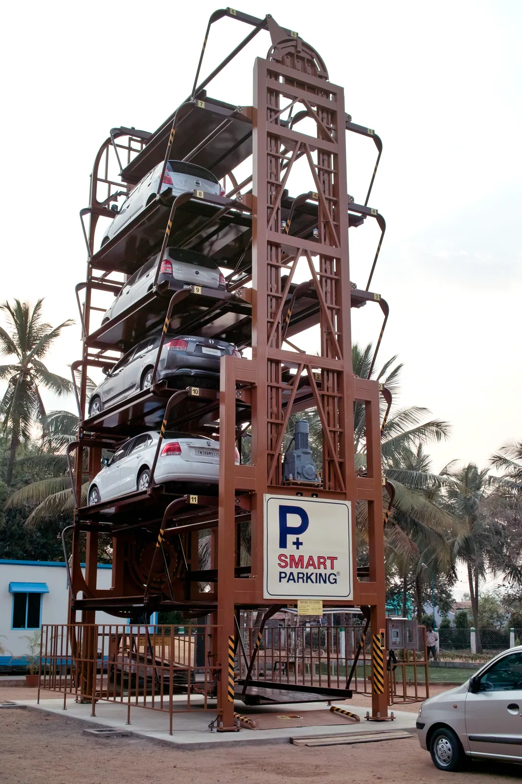 SMART PARKING installation, India