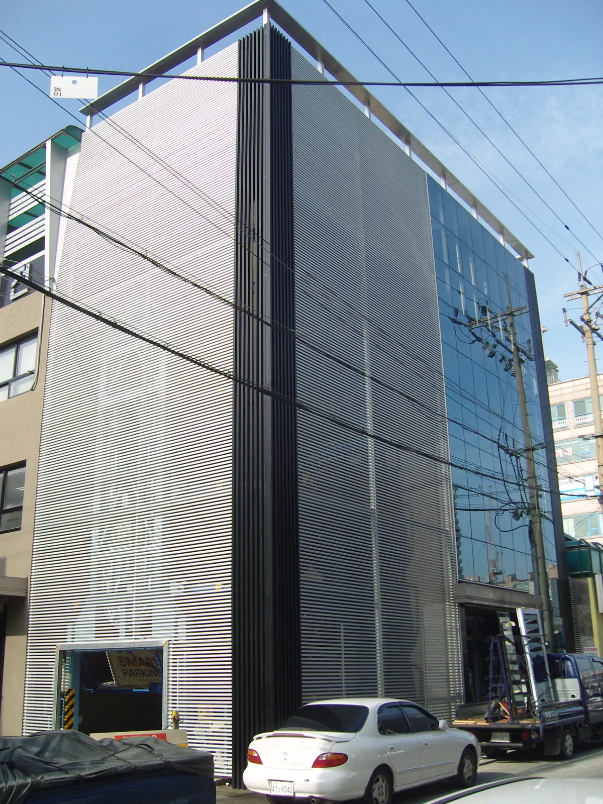 SMART PARKING installation, Korea