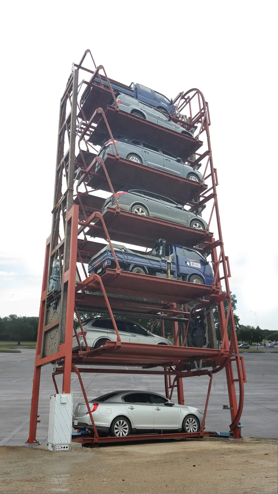 SMART PARKING installation, Qatar